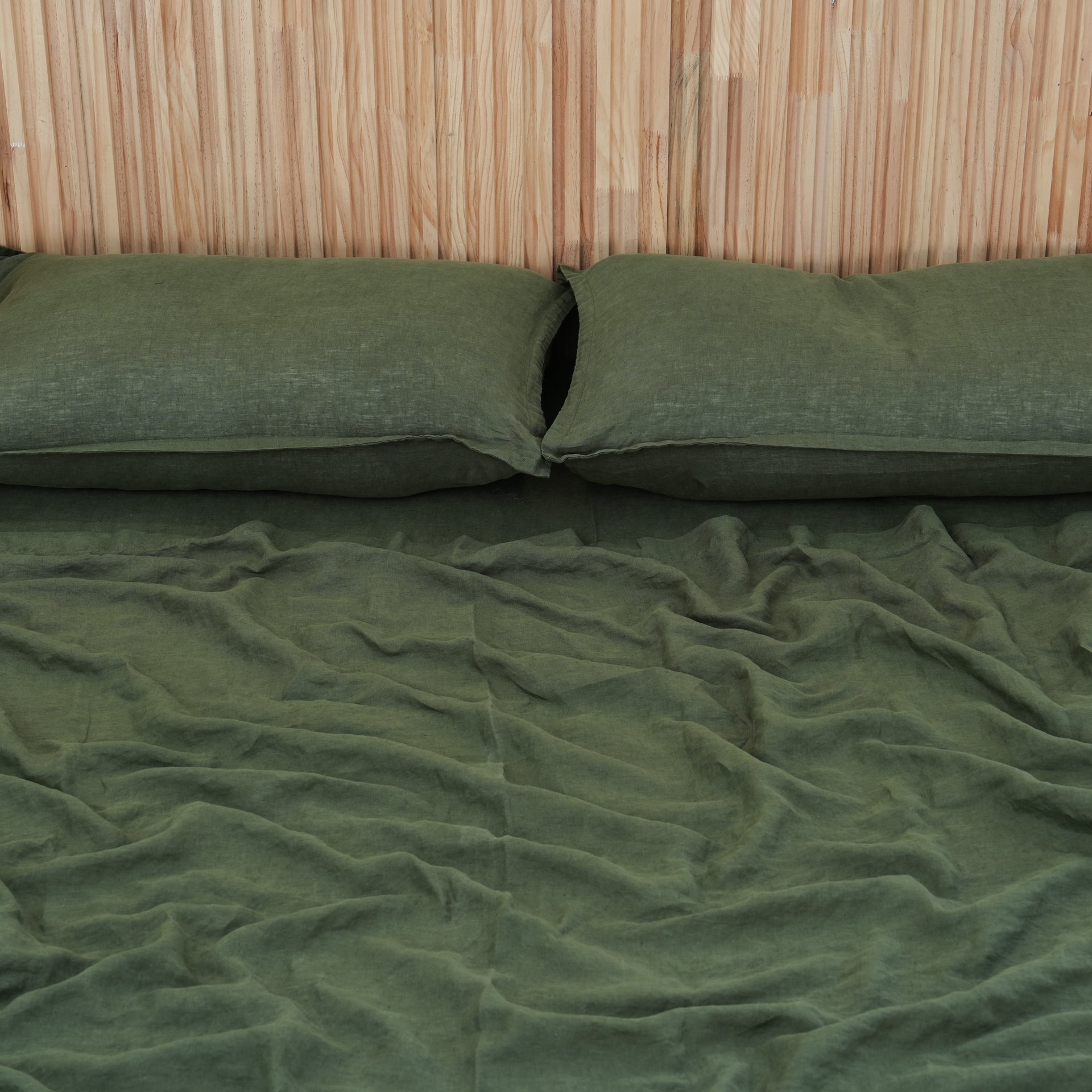 Linen Sheet Set - Forest