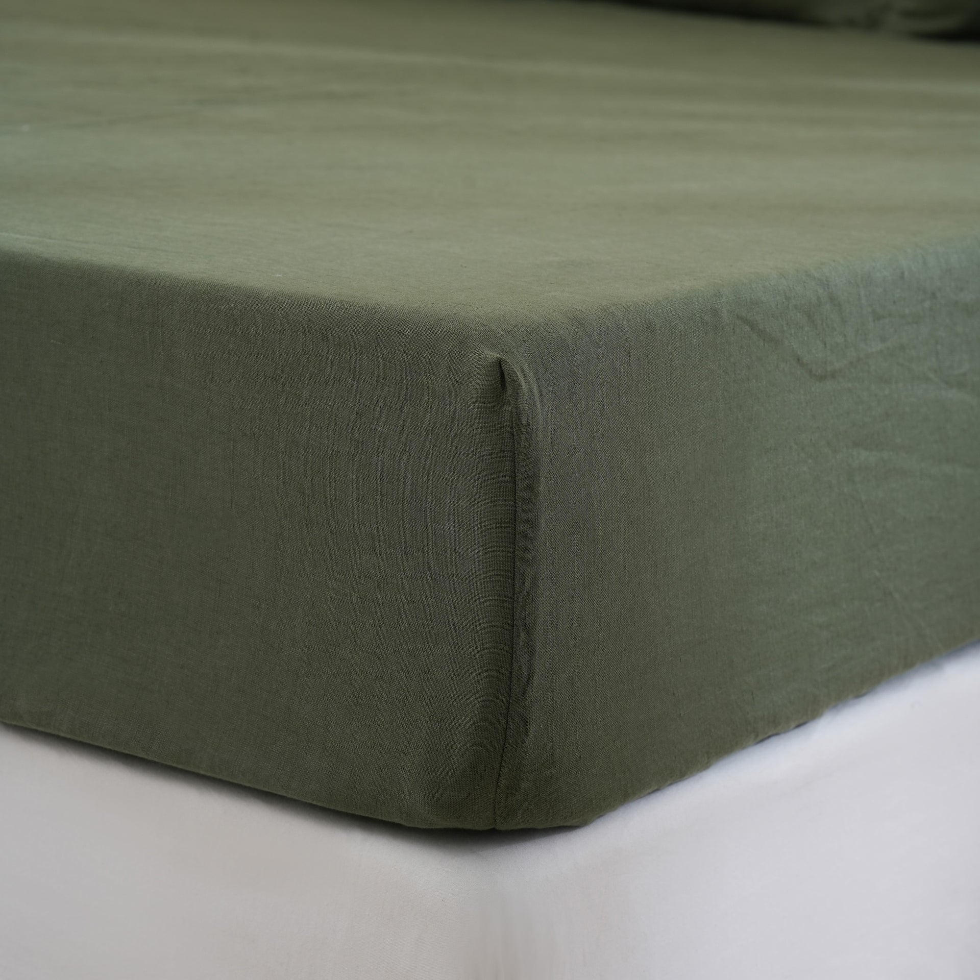 Linen Sheet Set - Forest