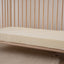 Fitted Linen Cot Sheet - CLOUD