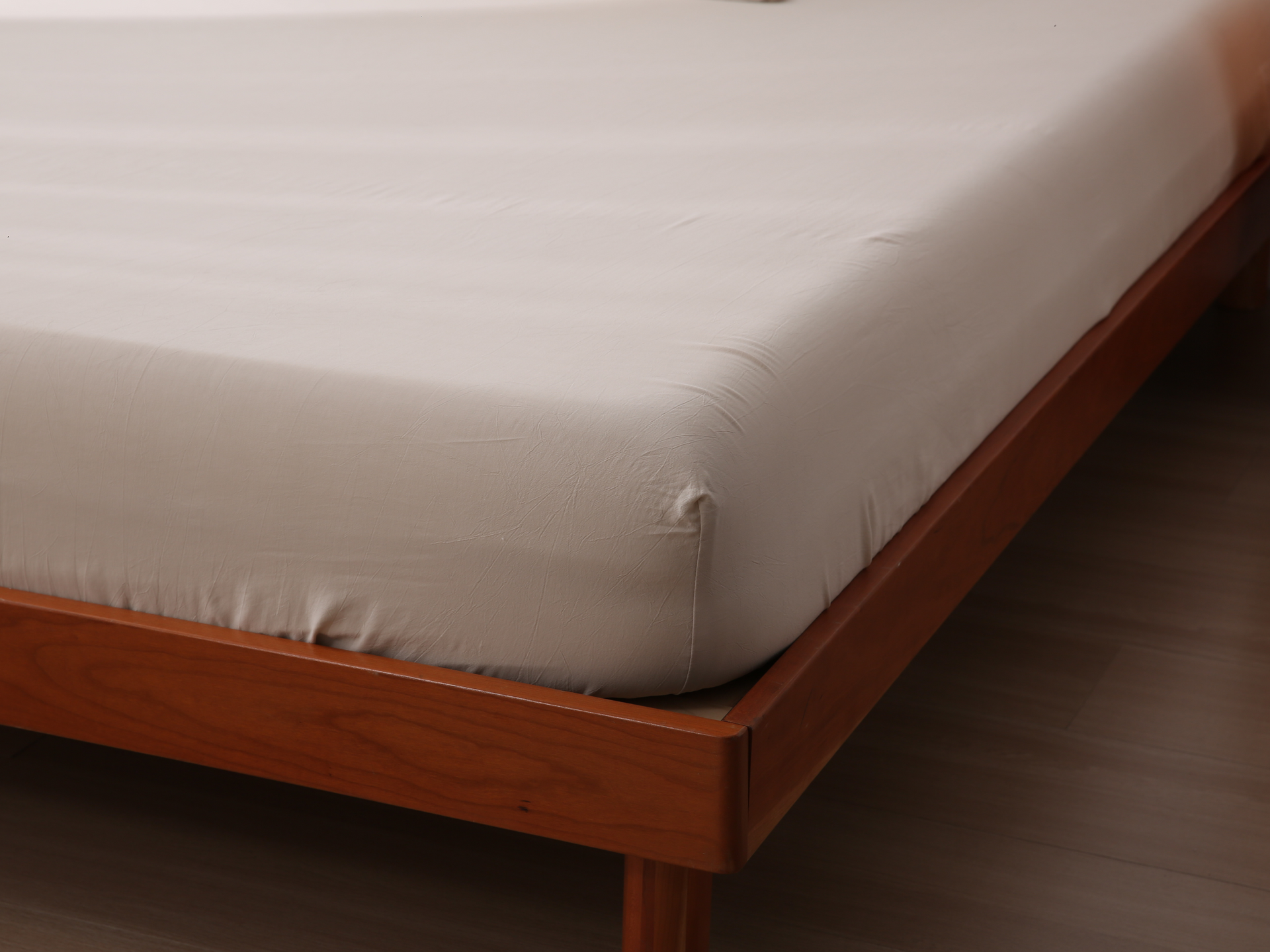 SAND - Fitted Sheet - 100% Washed Eucalyptus