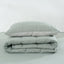 Quilted Pillow Cases (2) - 100% French Flax Linen (Set of Two)