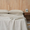 Linen Flat Sheet - Sand