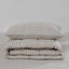 King Quilted Pillow Cases (2) - 100% French Flax Linen (Set of Two)