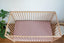 Fitted Linen Cot Sheet - WOODROSE - Selah + Stone